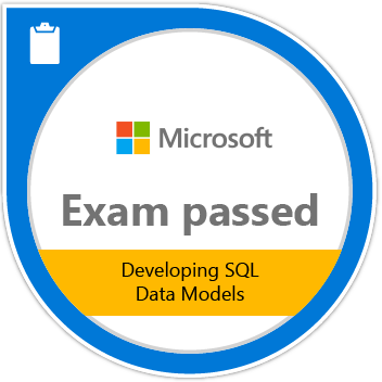 MCP - Microsoft Certified Professional - Developing SQL Data Models
